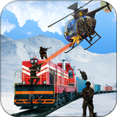Commando Train Attack Sniper Shooter Action icon