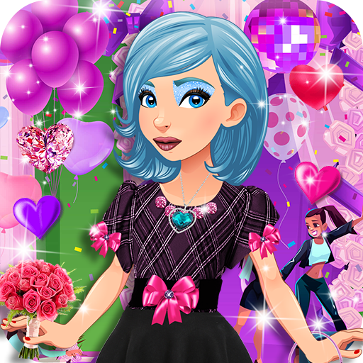 Dress up game for girls icon