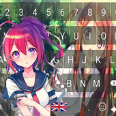 ikon Anime Girl Keyboard Theme