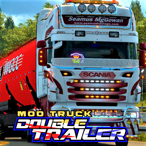 Mod Truck Double Trailer icon