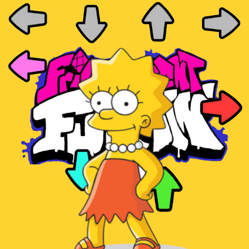 FNF Friday Night Funny Mod simpson lisa иконка