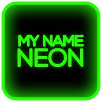 My Name Neon Live Wallpaper