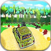 Riding Car Mr-Bean icon