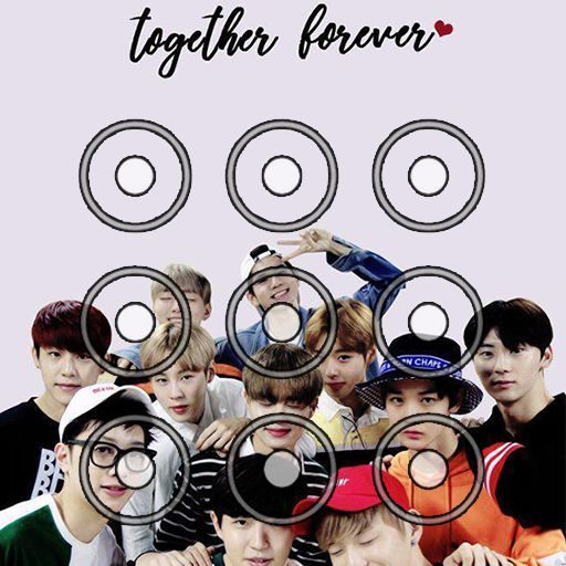 Wanna One Pattern Lock Screen icon