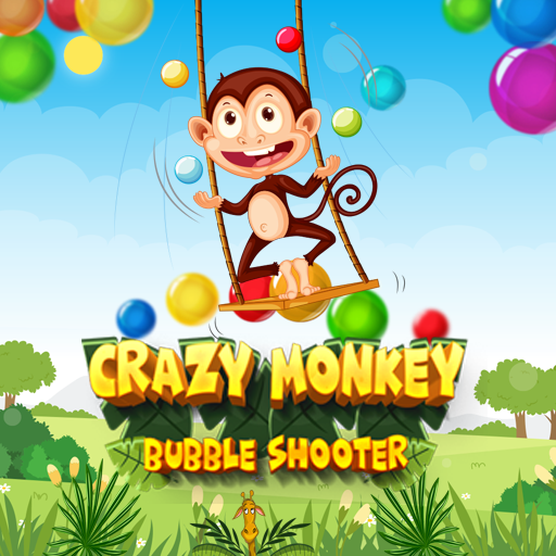 Crazy monkey Bubble Shooter icon