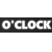 A text clock (widget) icon