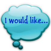 I would like... icon