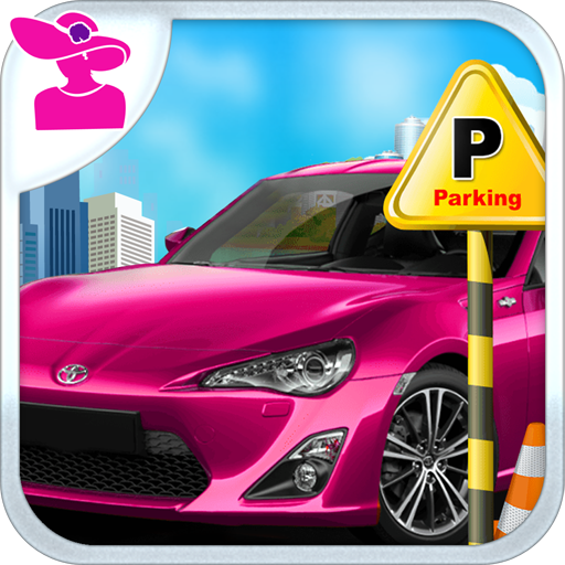 Lady Multi story Car Parking Adventure icon