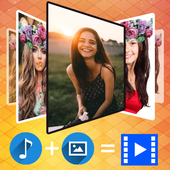 تركيب الصور ودمجها مع الاغانى وصنع فيديو‎2020 أيقونة