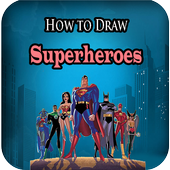How to Draw Superheroes иконка