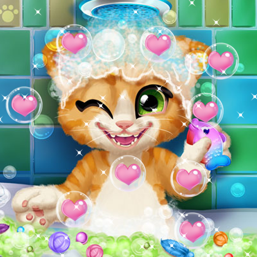 Fluffy Kitty Cat Day Care Games For Girls icon