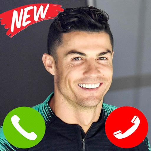 Fake call from ronaldo 2020 (prank) icon