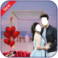 Romance couple photo suit