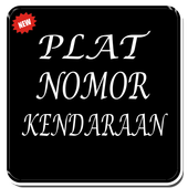 ikon Plat Nomor Kendaraan
