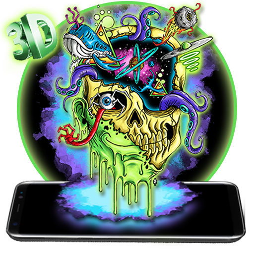 Hd Graffiti Skull Themes Live Wallpapers icon