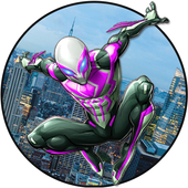 Spider Hero Web Rope Superhero icon