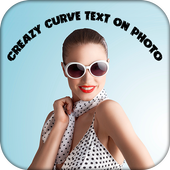 Creazy Text Curve : Circular Text on Photo icon