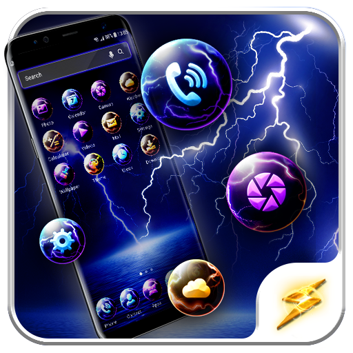 Thunder launcher theme &amp;wallpaper icon