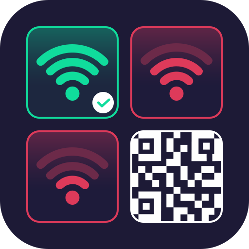WiFi QR Maker &amp; WiFi Strength icon
