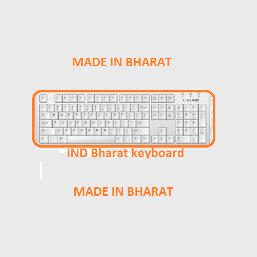 IND Bharat keyboard - awesome photo keyboard icon