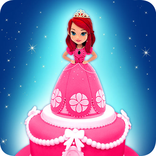 Fairy Princess Ice Cream Cake Making Game icon