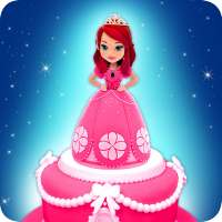 Fairy Princess Ice Cream Cake Making Game