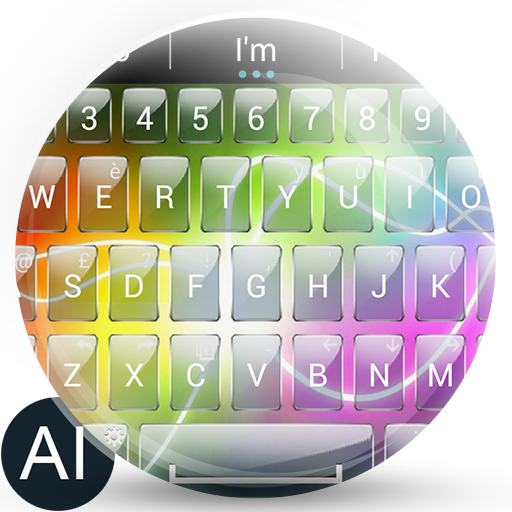 AI Keyboard Theme Electric icon