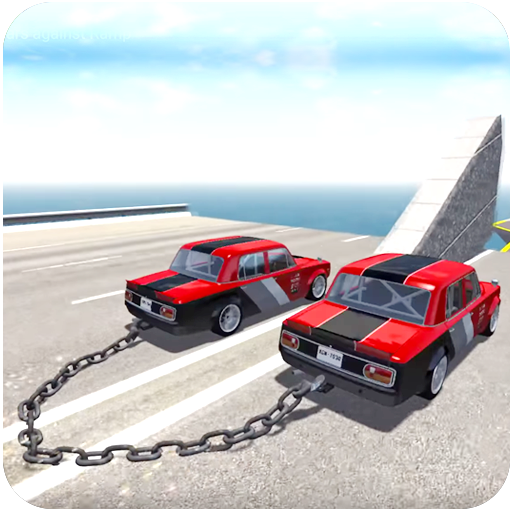 Chained Cars Against Ramp 3D icon