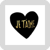 Je t'aime phrase d'amour icon