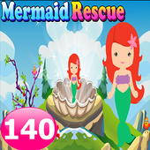 Mermaid Resuce Game 140 icon