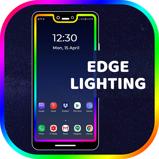 Edge Lighting - Rounded Corner &amp; Wallpaper icon
