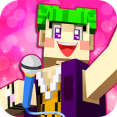 KPOP Craft:🎤 Crafting &amp; Dancing Music Game 2019 icon