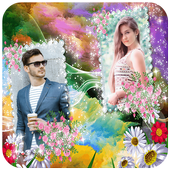 Beatiful Dual Photo Frame أيقونة