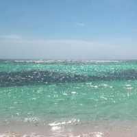 Hot summer and the sea