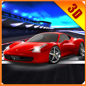 Car Racing game 3D icon