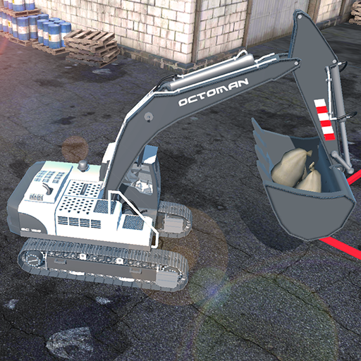 ikon Simulator excavator berat