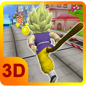 3D Goku Clash Dragon Run Saiyan Ultimate icon