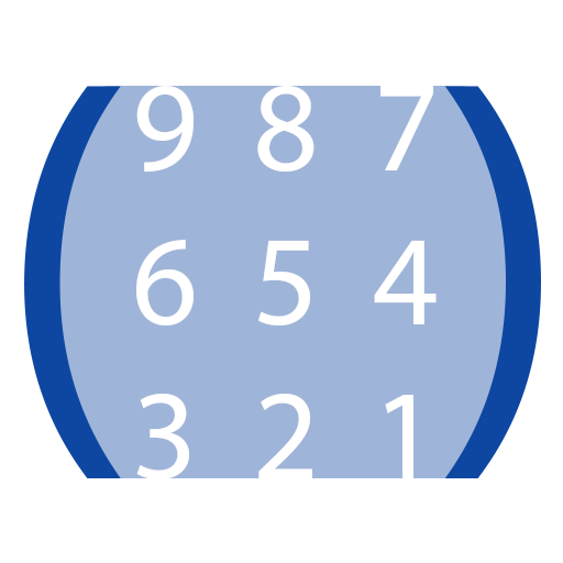 Matrix calculation icon