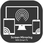Screen Mirroring With Smart tv icon
