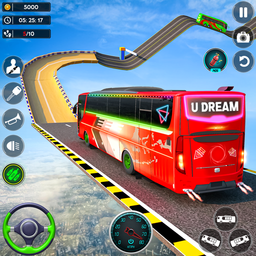 Impossible Bus Stunt Game 2023 icon