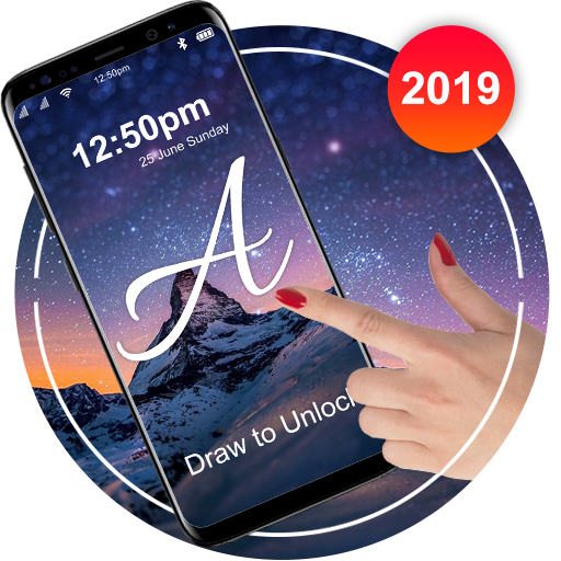 Letter Lock Screen : Gesture Lock Screen icon