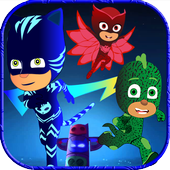 Pj Smash World Hero Mask icon