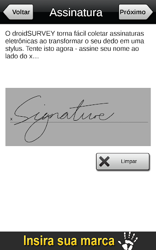 droidSURVEY offline pesquisa screenshot 12