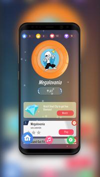 Piano tiles - Megalovania Piano screenshot 1