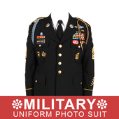 Military Uniform Photo Suit أيقونة