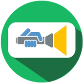 Super bright led flashlight icon