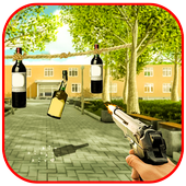Bottle Shooting Gun Master Freegame icon