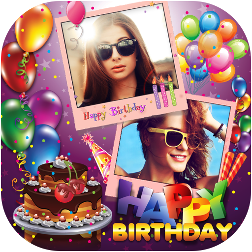 Happy Birthday Photo Collage icon