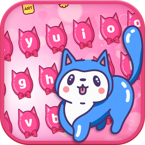 Cat Love Keyboard-Cute Kitty Theme Keyboard icon