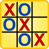 ikon Tic Tac Toe. dua Pemain